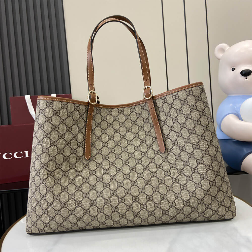 GG Emblem maxi tote bag