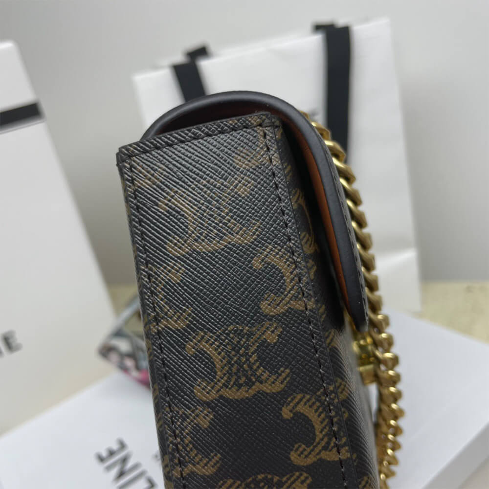 Ce1i*e CHAIN SHOULDER BAG CLAUDE (HIGH-END GRADE）