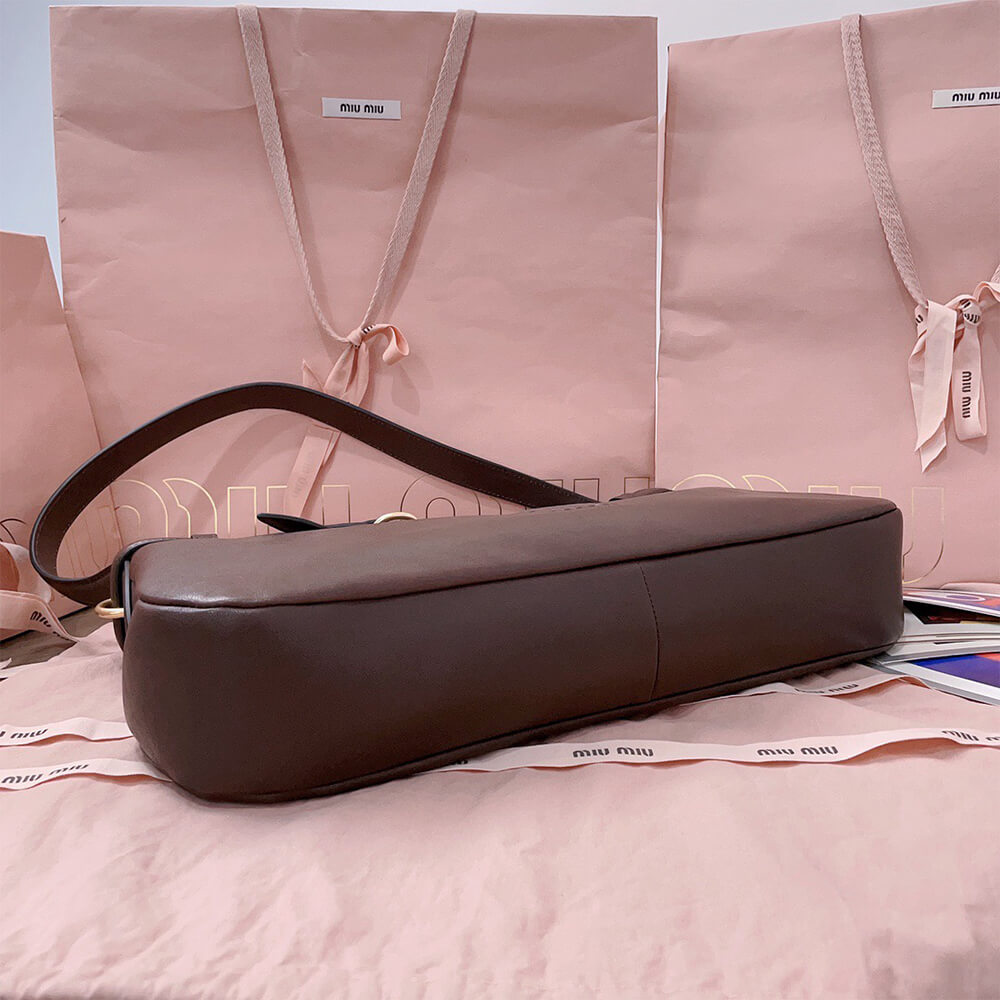 M1um1u Medium Aventure nappa leather bag(HIGH-END GRADE)