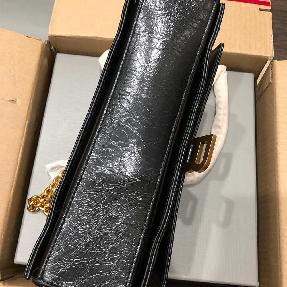 Ba1en*iaga Women’s Crush Chain Bag Small(HIGH-END GRADE)