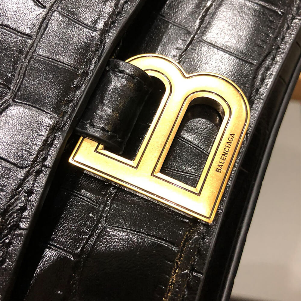 Ba1en*iaga Women’s Crush Chain Bag Small(HIGH-END GRADE)