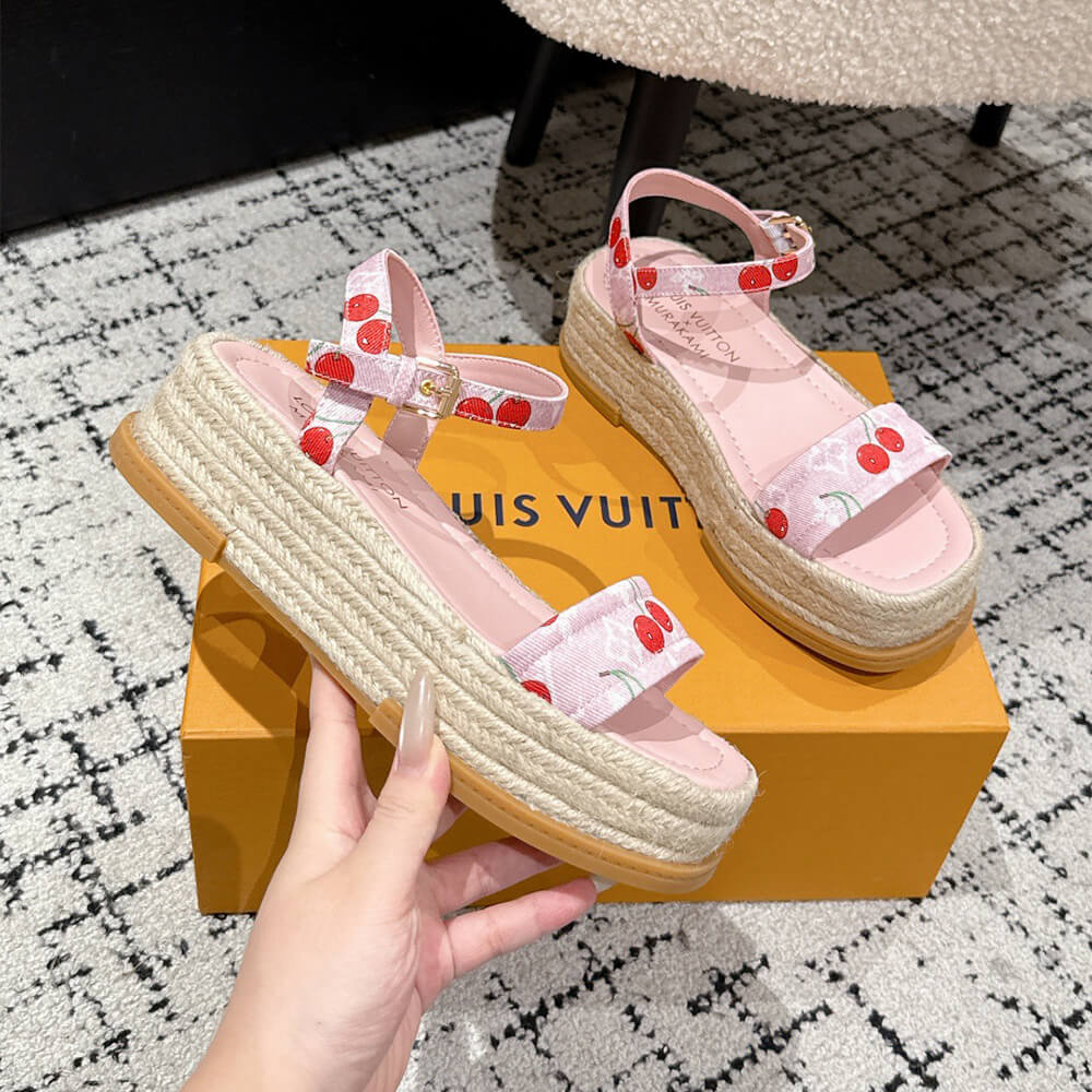 LV x TM Maya Platform Sandal
