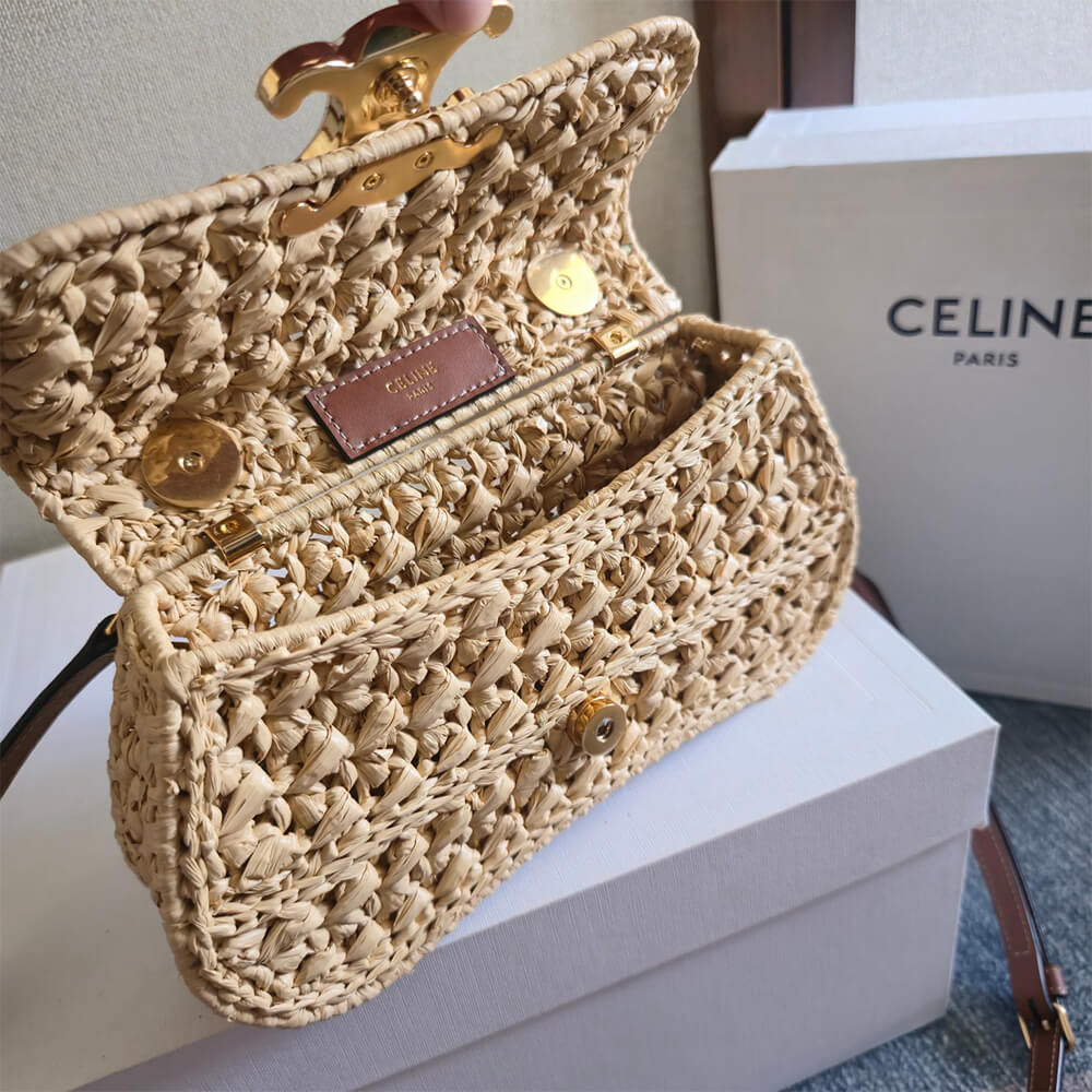 Ce1i*e TEEN Ce1i*e LOLA IN RAFFIA EFFECT TEXTILE(HIGH-END GRADE)