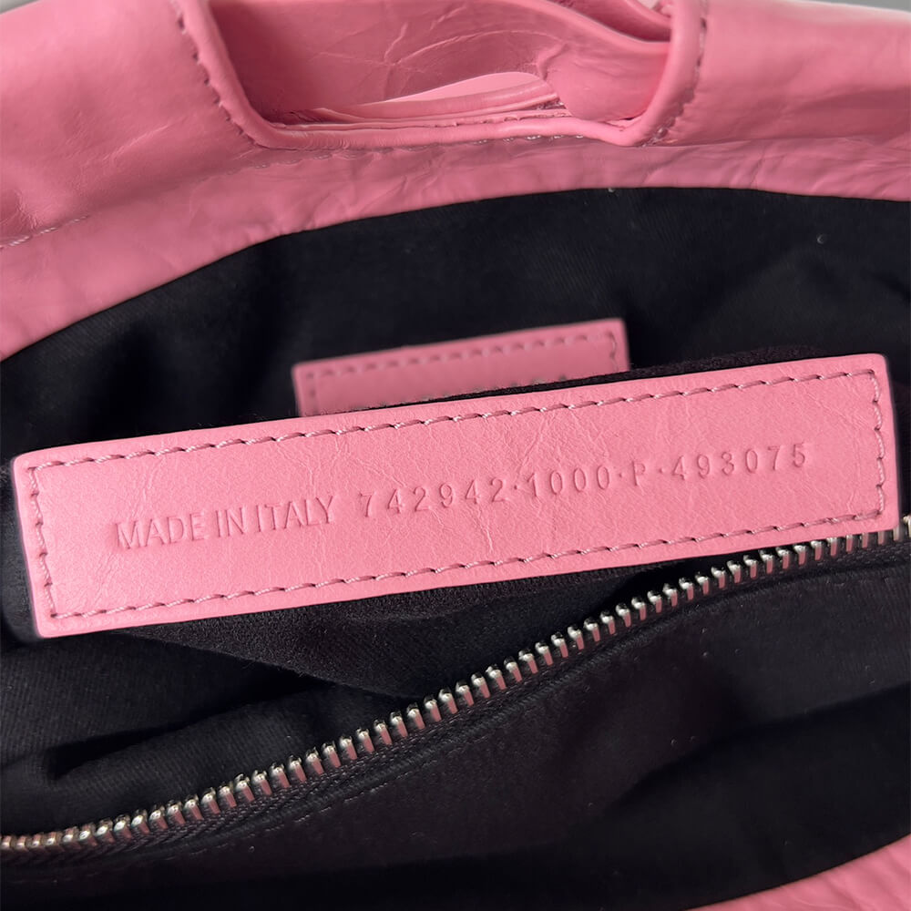 Ba1en*iaga Women’s Crush Tote Bag Small(HIGH-END GRADE)