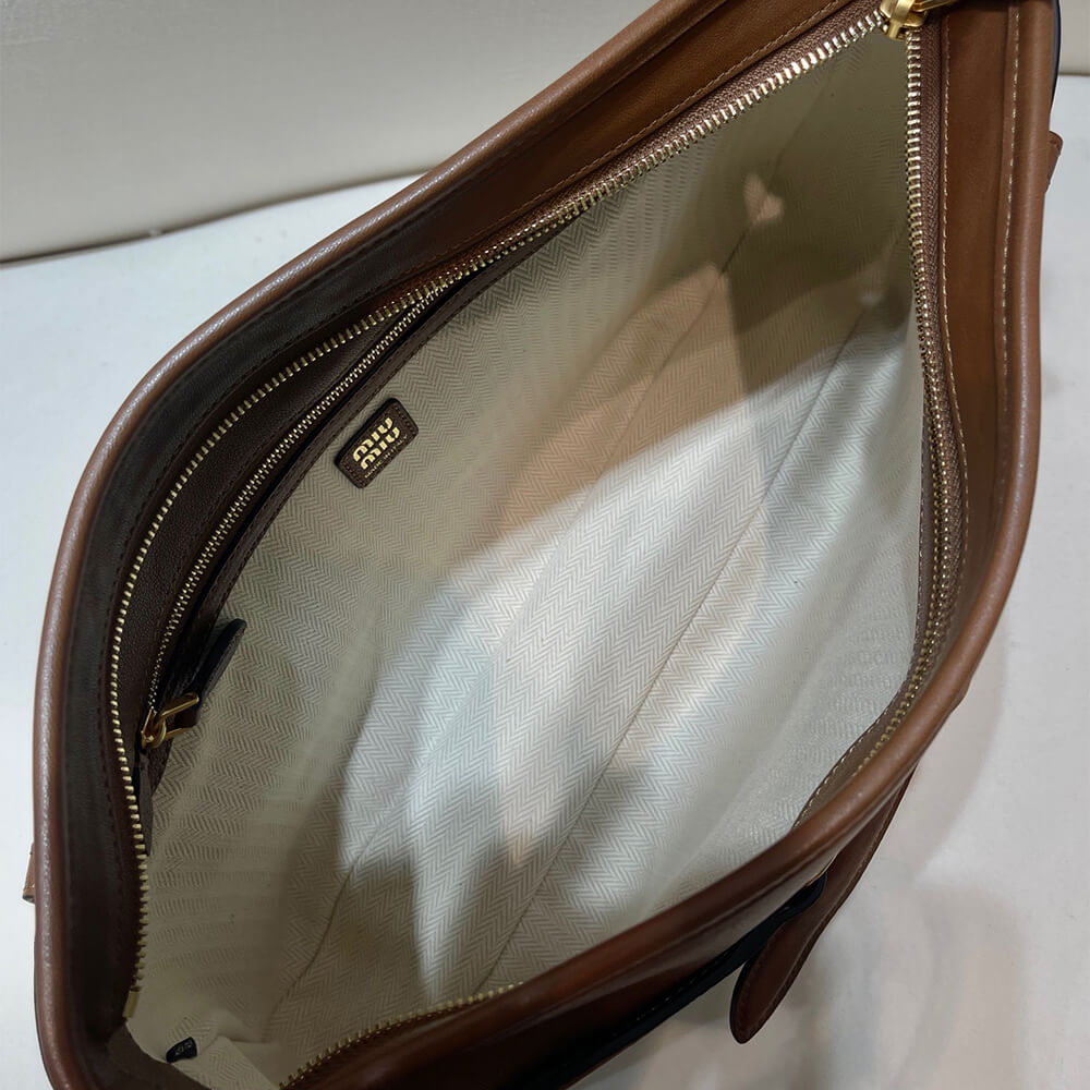 M1um1u Medium Aventure nappa leather bag(HIGH-END GRADE)
