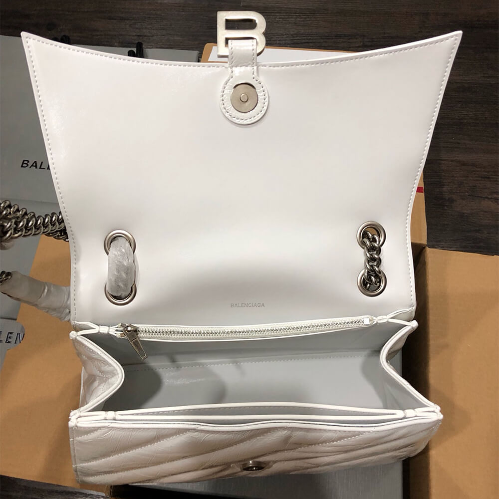 Ba1en*iaga Women’s Crush Chain Bag Medium(HIGH-END GRADE)