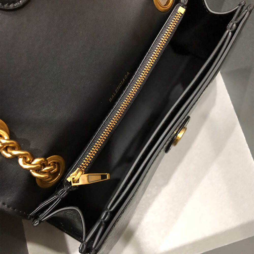 Ba1en*iaga Women’s Crush Chain Bag Small(HIGH-END GRADE)