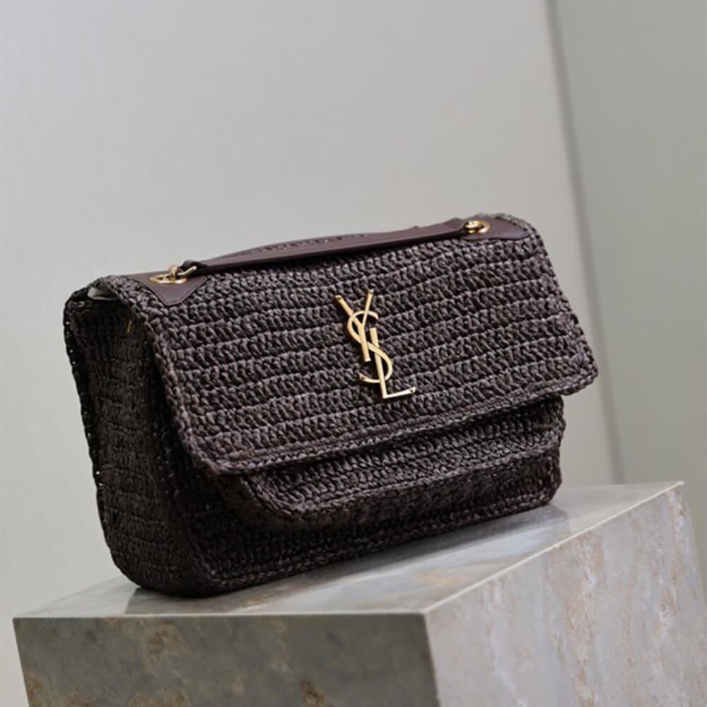 Y51 NIKI medium in raffia(HIGH-END GRADE)