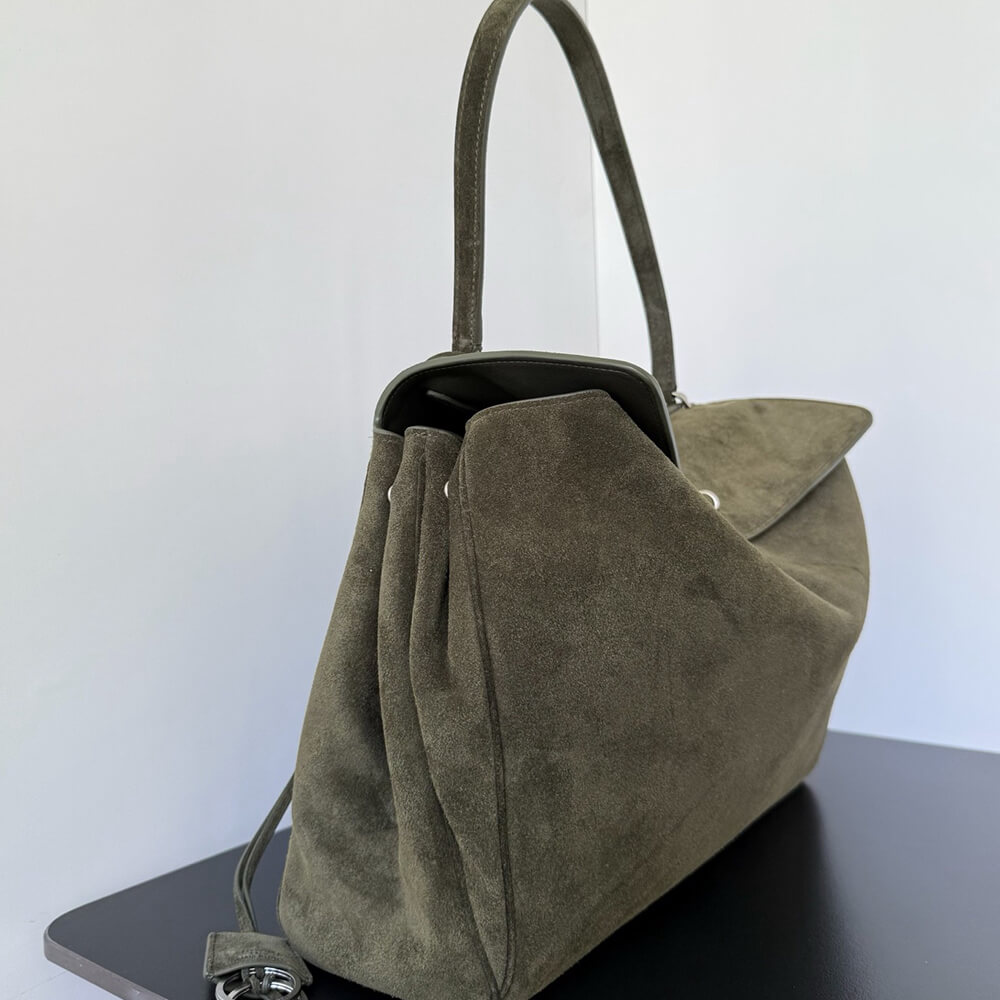 Ba1en*iaga Rodeo Handbag Large Suede(HIGH-END GRADE)