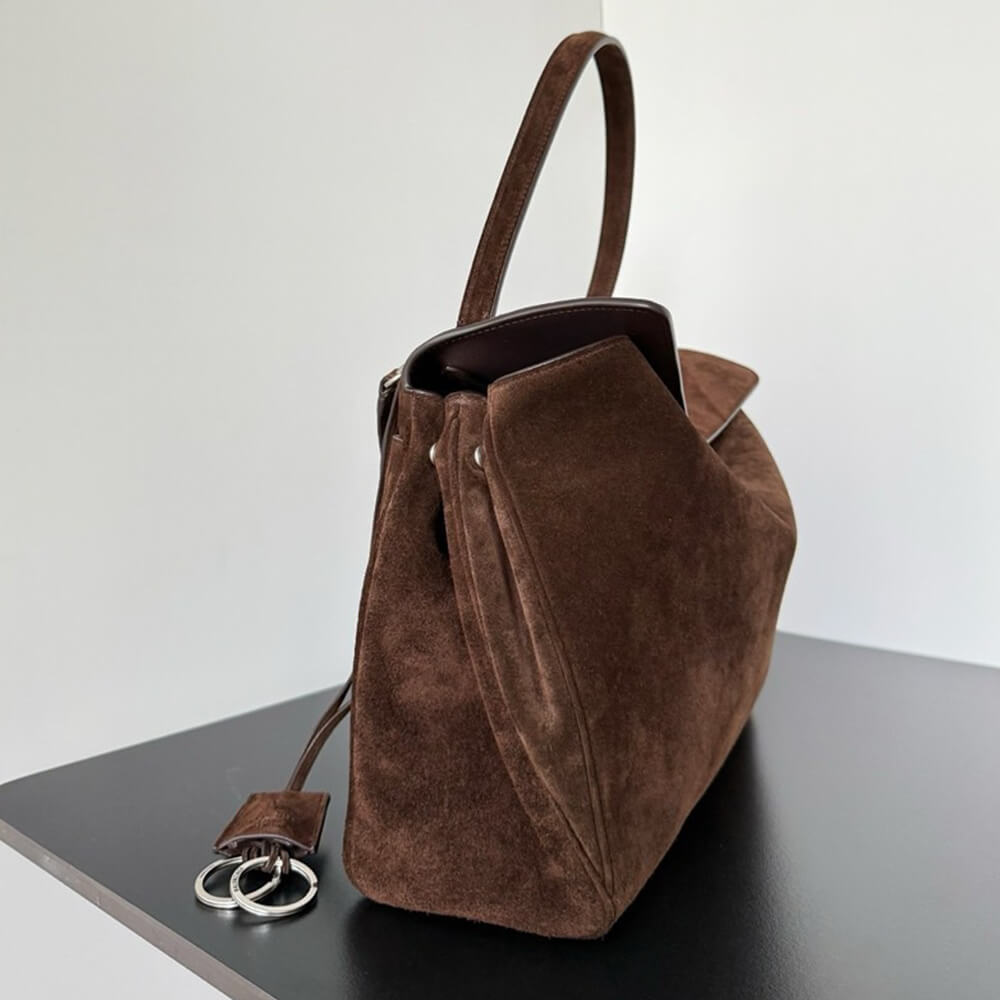 Ba1en*iaga Rodeo Handbag Medium Suede(HIGH-END GRADE)