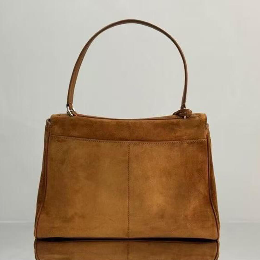 Ba1en*iaga Rodeo Handbag Medium Suede(HIGH-END GRADE)