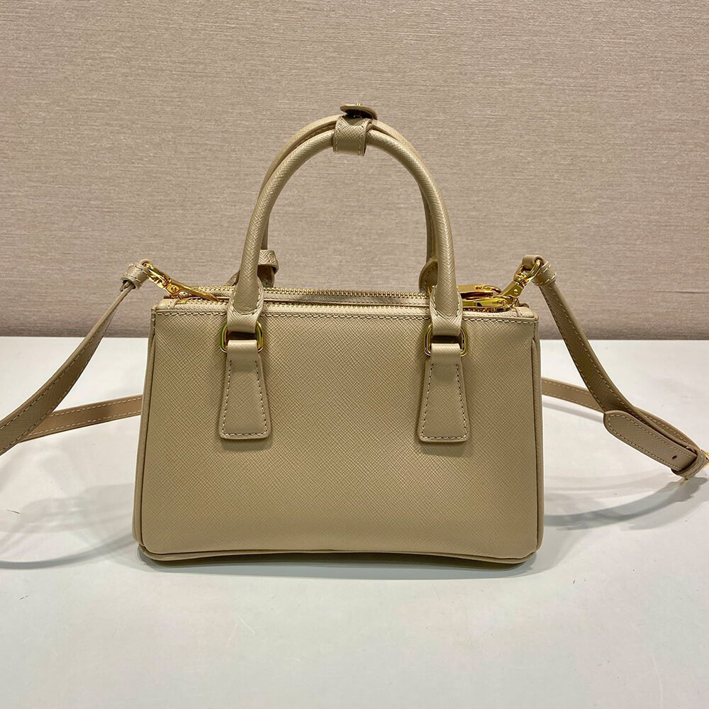 Pra*a Galleria Saffiano leather mini-bag(HIGH-END GRADE)