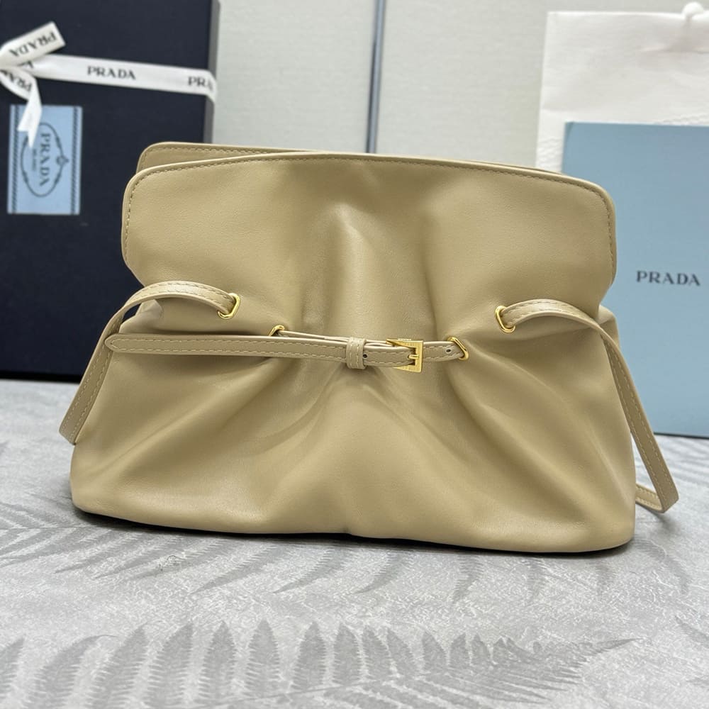 Pra*a Dada small nappa leather bag