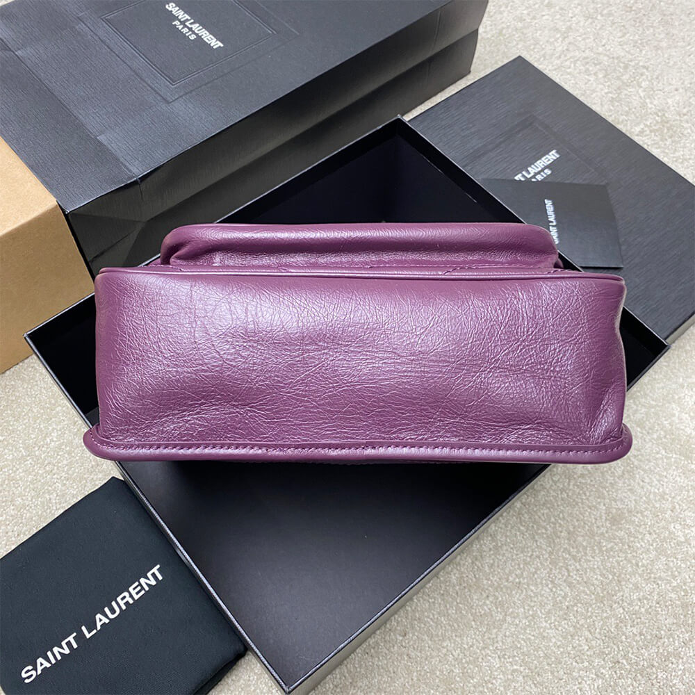 Y51 NIKI MEDIUM IN CRINKLED VINTAGE LEATHER(HIGH-END GRADE)