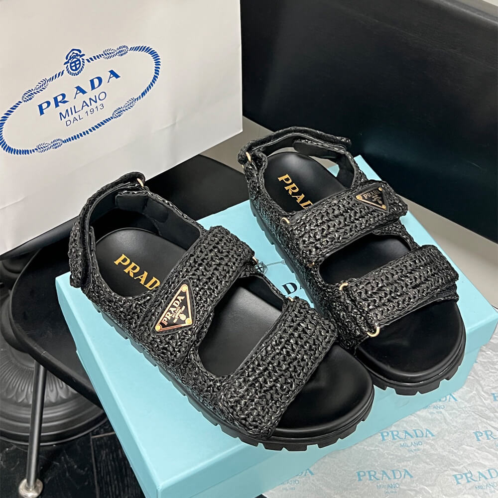 Pra*a Crochet sandals