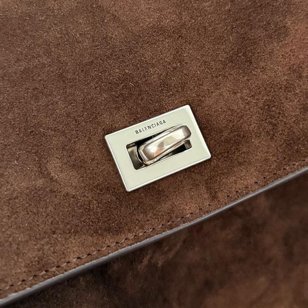 Ba1en*iaga Rodeo Handbag Medium Suede(HIGH-END GRADE)