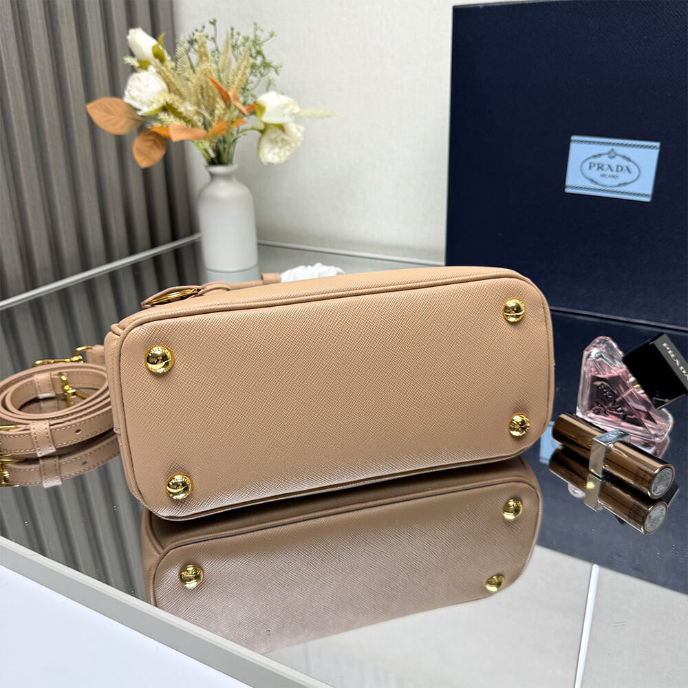Pra*a Small Pra*a Galleria Saffiano leather bag(HIGH-END GRADE)