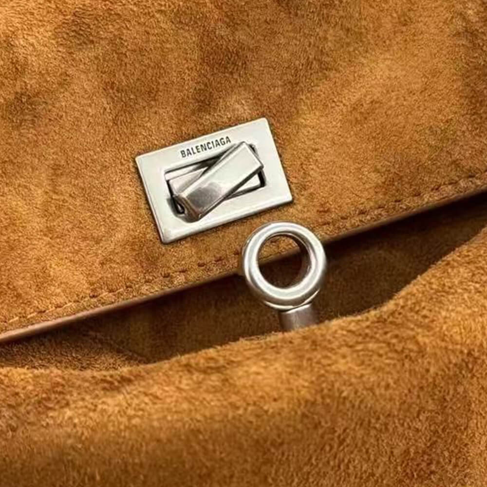 Ba1en*iaga Rodeo Handbag Medium Suede(HIGH-END GRADE)