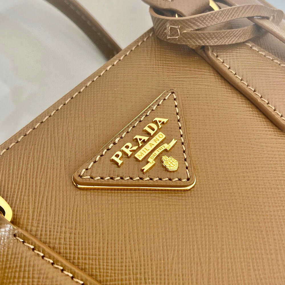 Pra*a Galleria Saffiano leather mini-bag(HIGH-END GRADE)