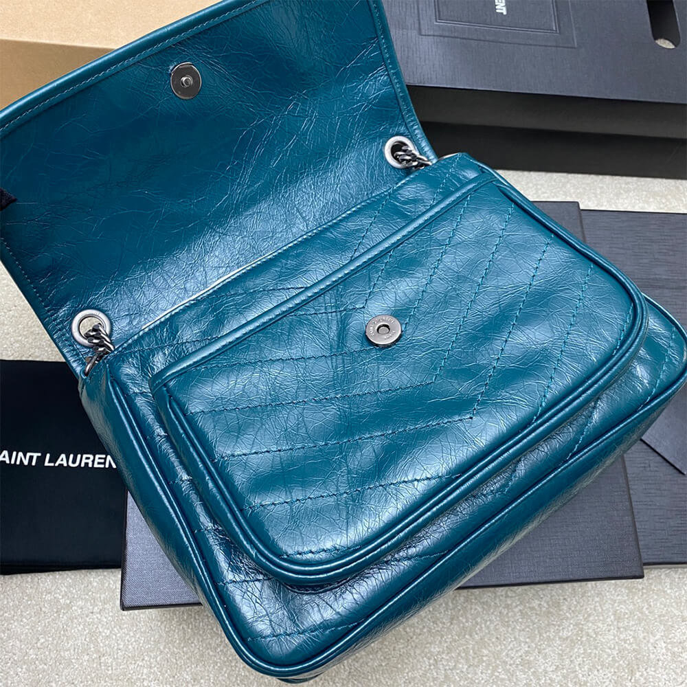 Y51 NIKI MEDIUM IN CRINKLED VINTAGE LEATHER(HIGH-END GRADE)