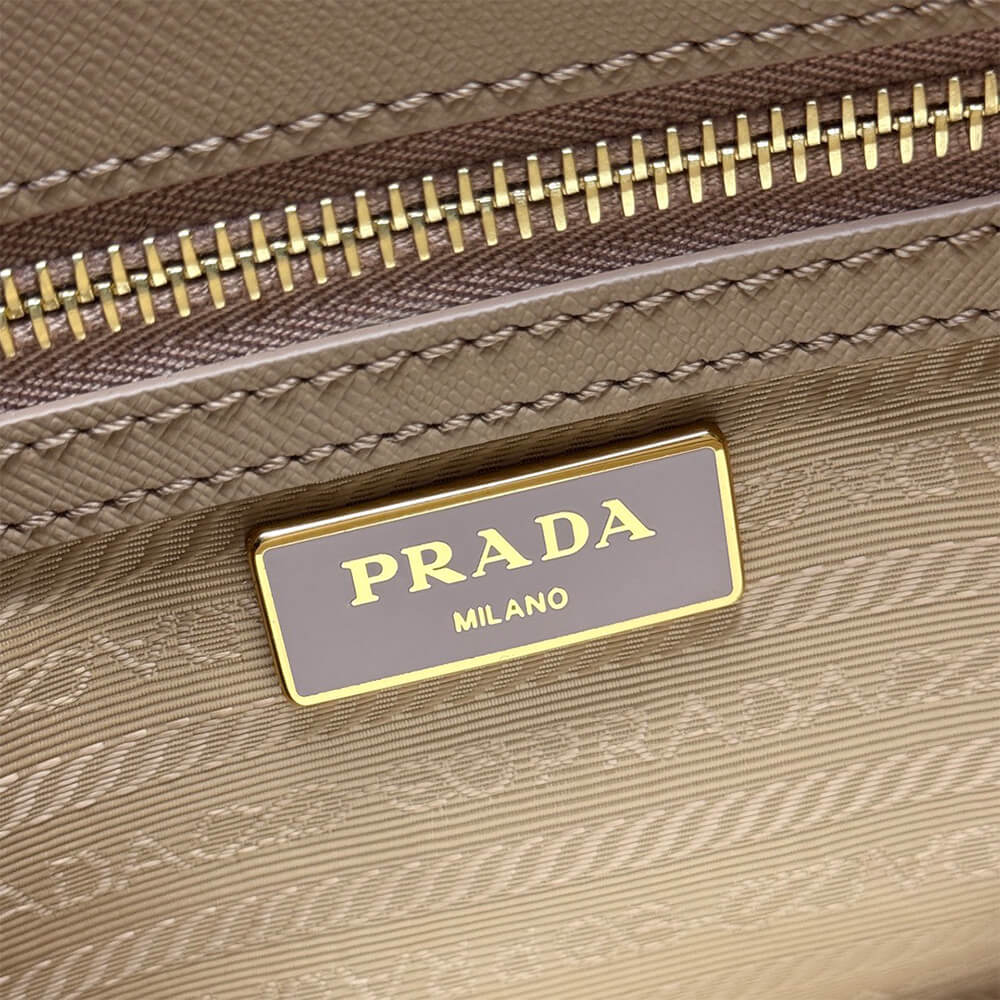 Pra*a Small Pra*a Galleria Saffiano leather bag(HIGH-END GRADE)