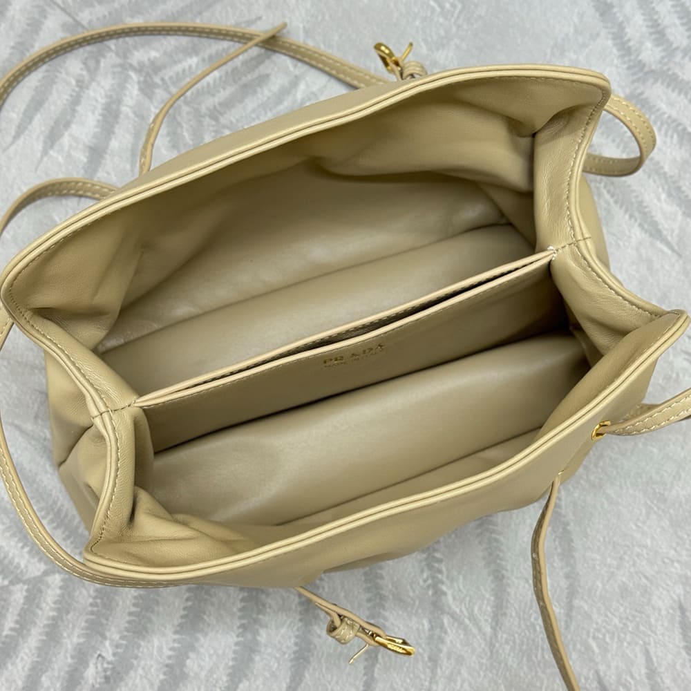 Pra*a Dada small nappa leather bag