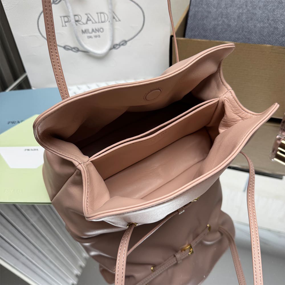 Pra*a Dada small nappa leather bag