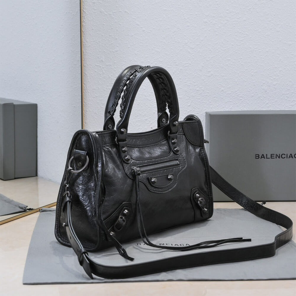Ba1en*iaga Women’s Le City Bag Small(HIGH-END GRADE)