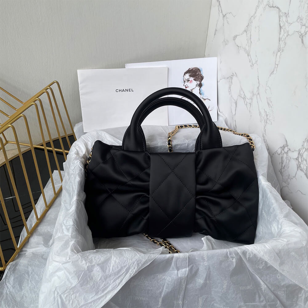 Ch**el Mini Bow Bag(HIGH-END GRADE)