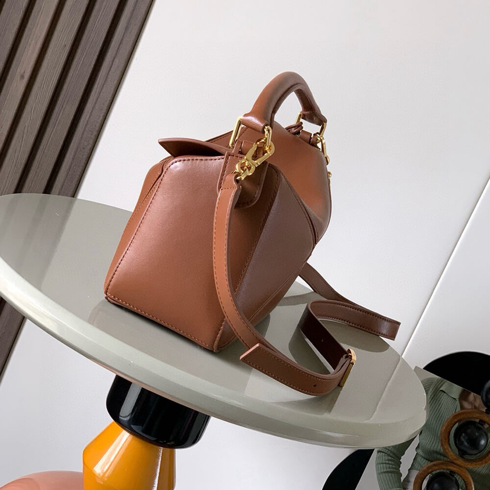 L0ew* Small Featherlight Puzzle bag in nappa lambskin(HIGH-END GRADE)