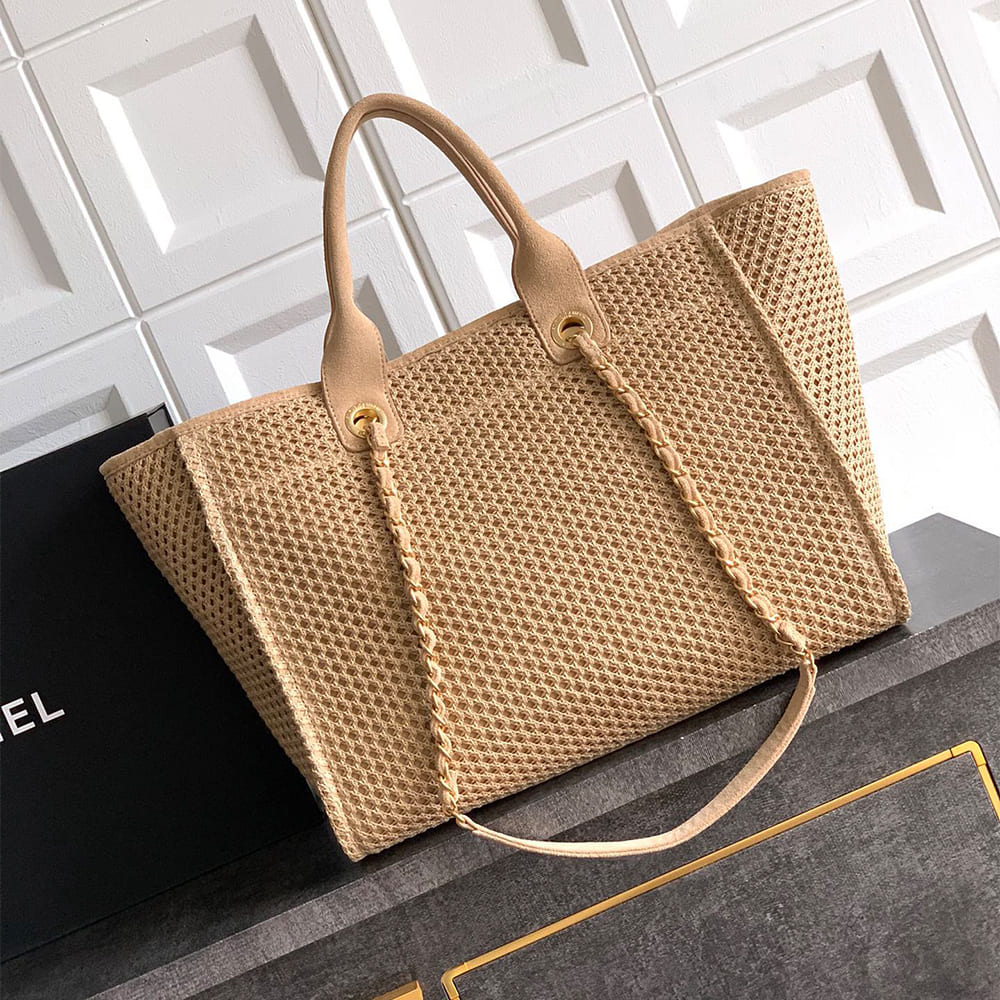 Ch**el Deauville Large Tote(HIGH-END GRADE)