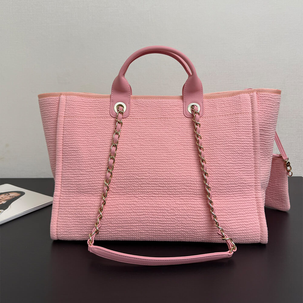 Ch**el Deauville Large Tote(HIGH-END GRADE)