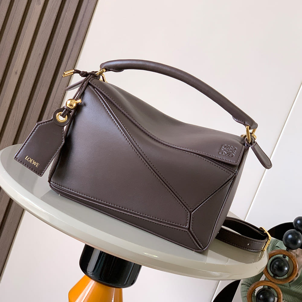 L0ew* Small Featherlight Puzzle bag in nappa lambskin(HIGH-END GRADE)