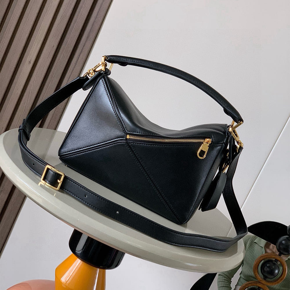 L0ew* Small Featherlight Puzzle bag in nappa lambskin(HIGH-END GRADE)