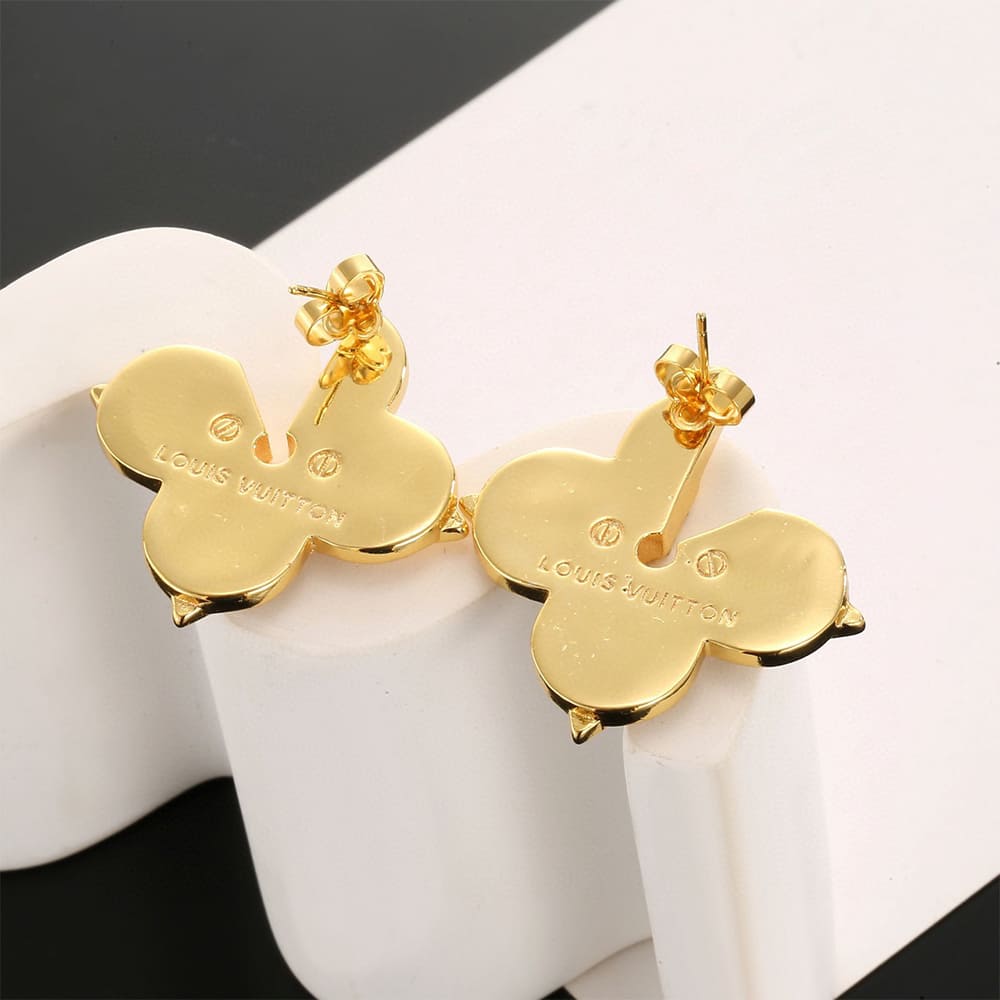 LV MEDAILLON EARRINGS