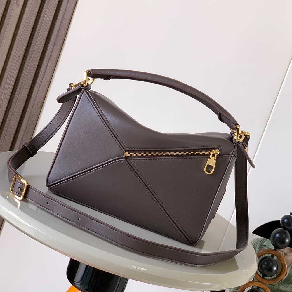 L0ew* Small Featherlight Puzzle bag in nappa lambskin(HIGH-END GRADE)