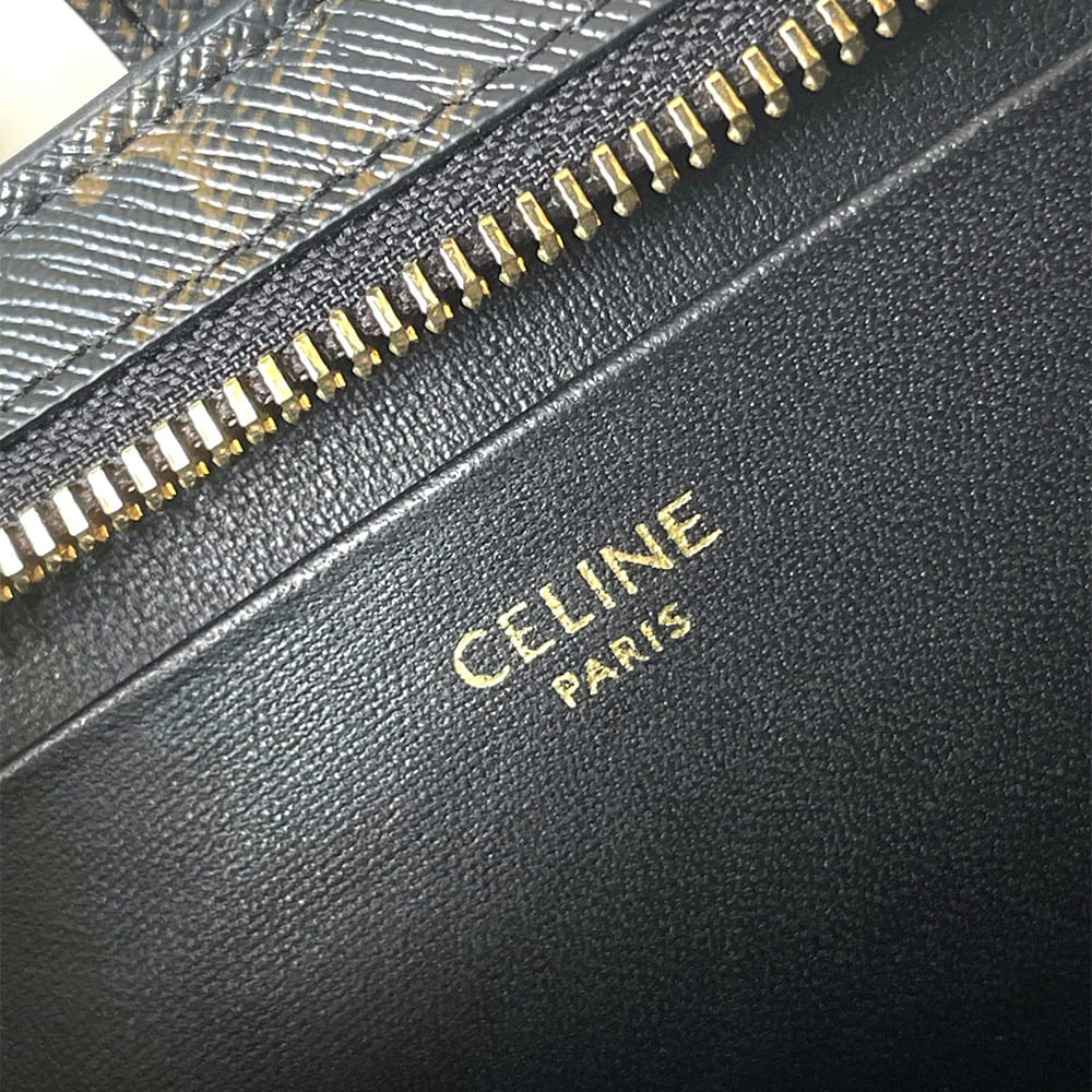 Ce1i*e TINA SHOULDER BAG IN Triomphe canvas