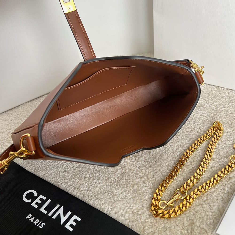 Ce1i*e SHOULDER CAMILLE 16 SOFT IN SMOOTH CALFSKIN(HIGH-END GRADE)