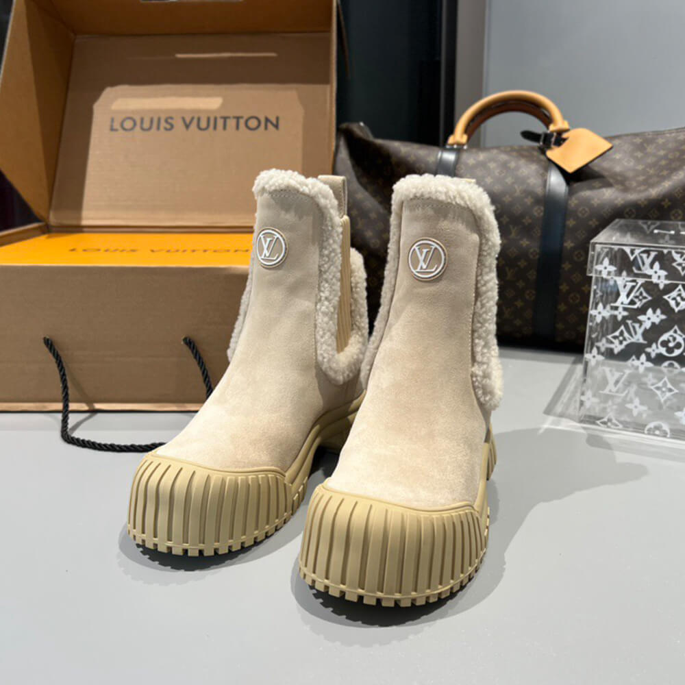 LV Ruby Flat Ankle Boot