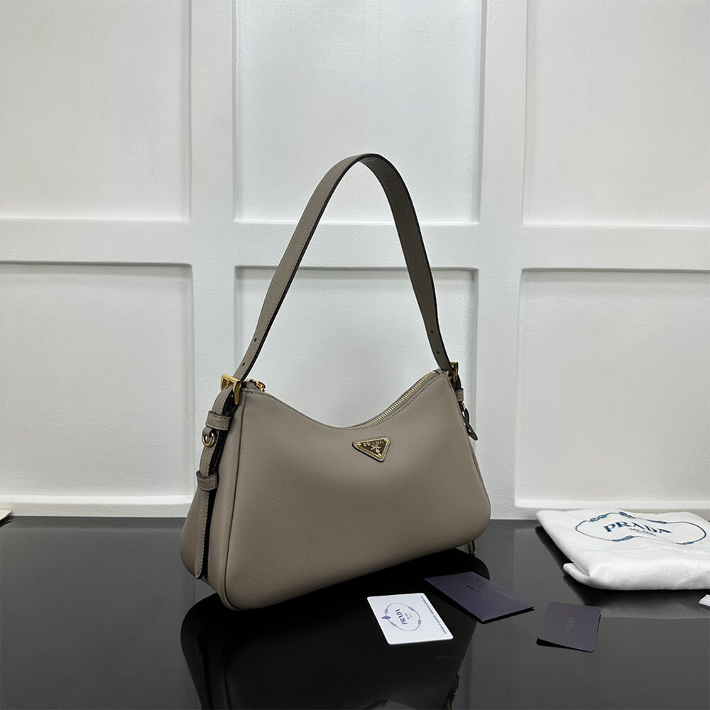 Pra*a Aimee medium leather shoulder bag