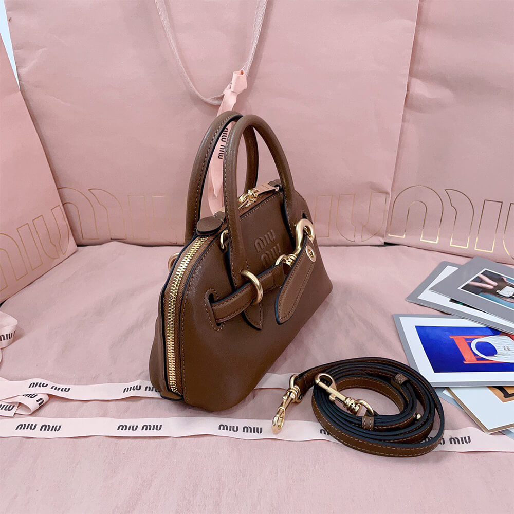 M1um1u Mini Aventure mini nappa leather bag(HIGH-END GRADE)