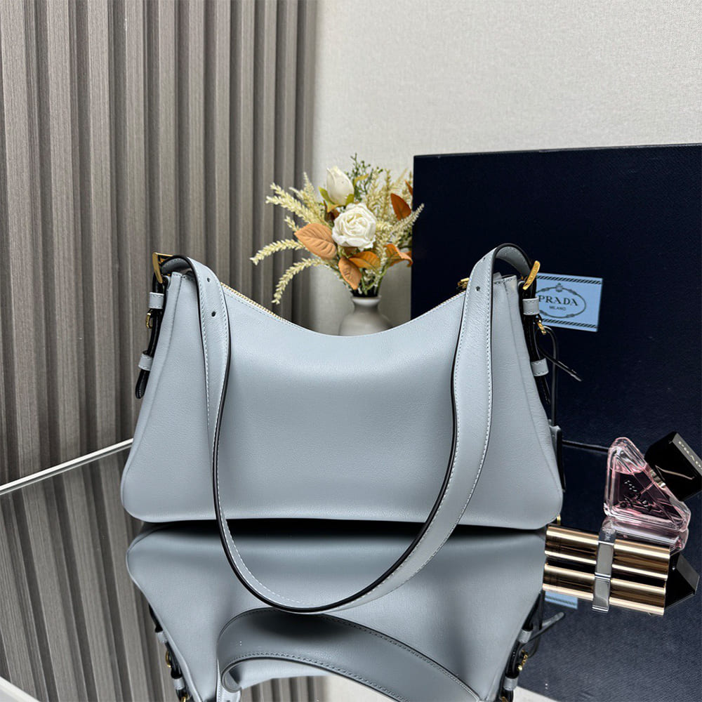 Pra*a Aimee medium leather shoulder bag