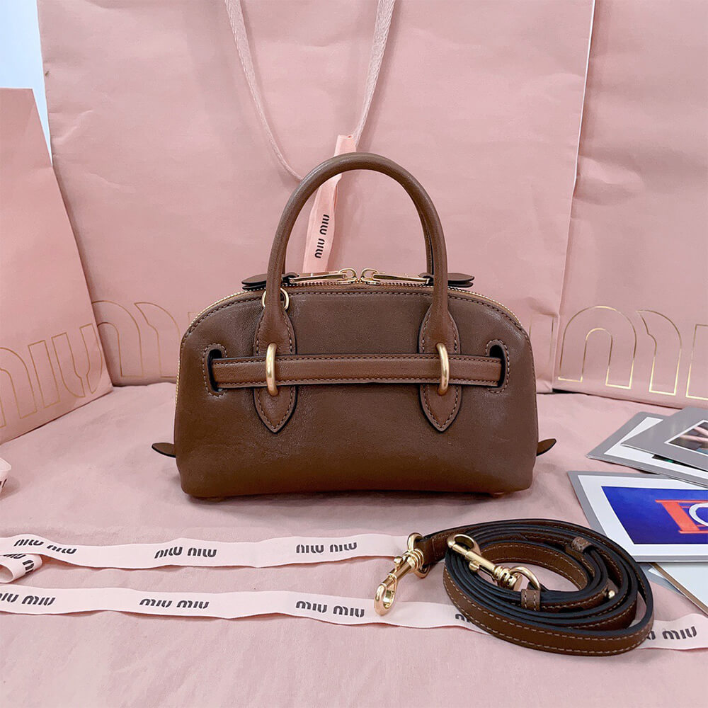 M1um1u Mini Aventure mini nappa leather bag(HIGH-END GRADE)