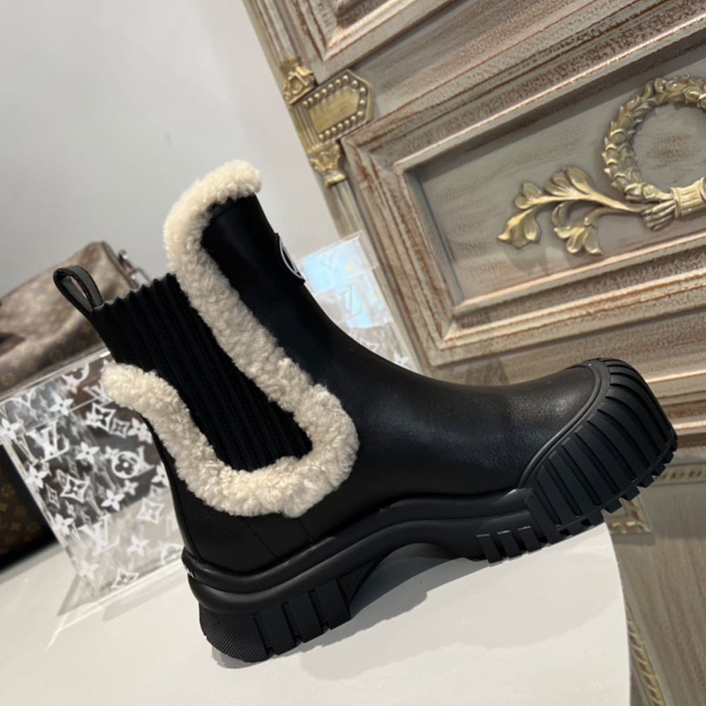 LV Ruby Flat Ankle Boot