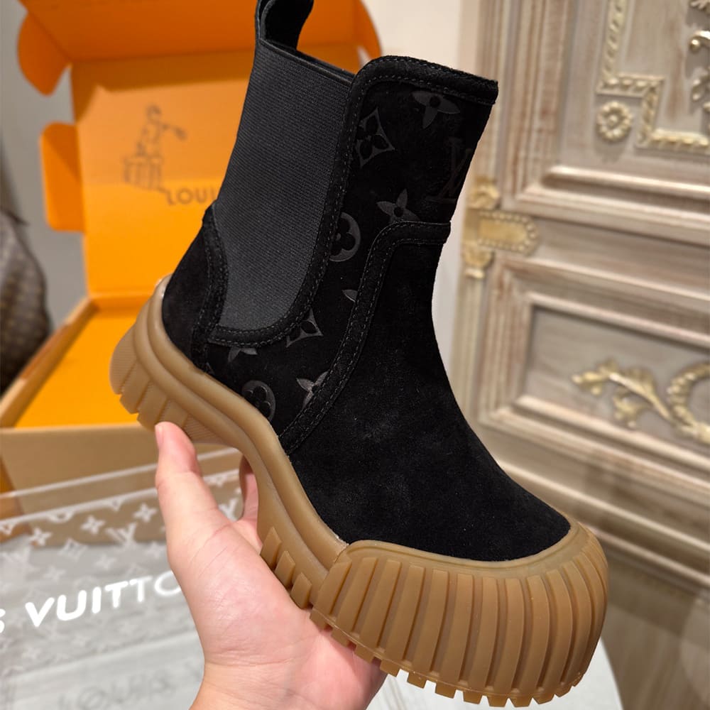 LV Ruby Flat Ankle Boot
