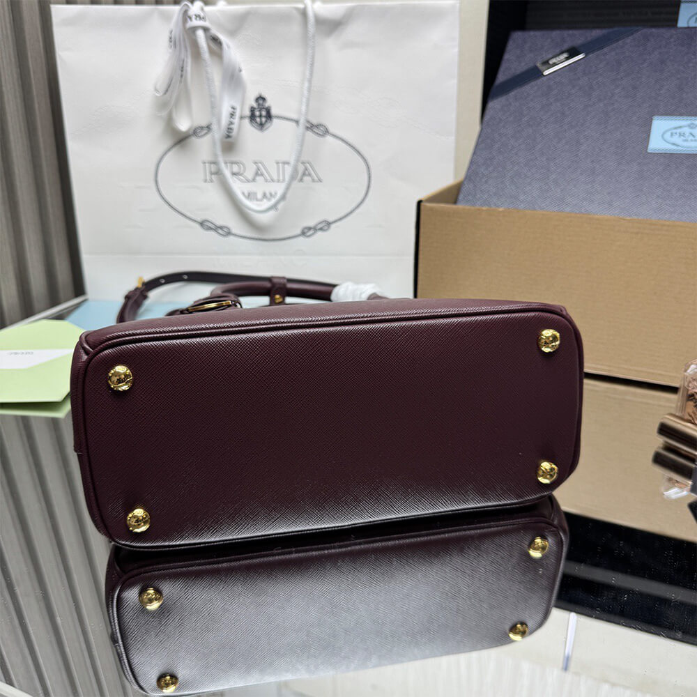 Pra*a Galleria medium Saffiano leather bag(HIGH-END GRADE)
