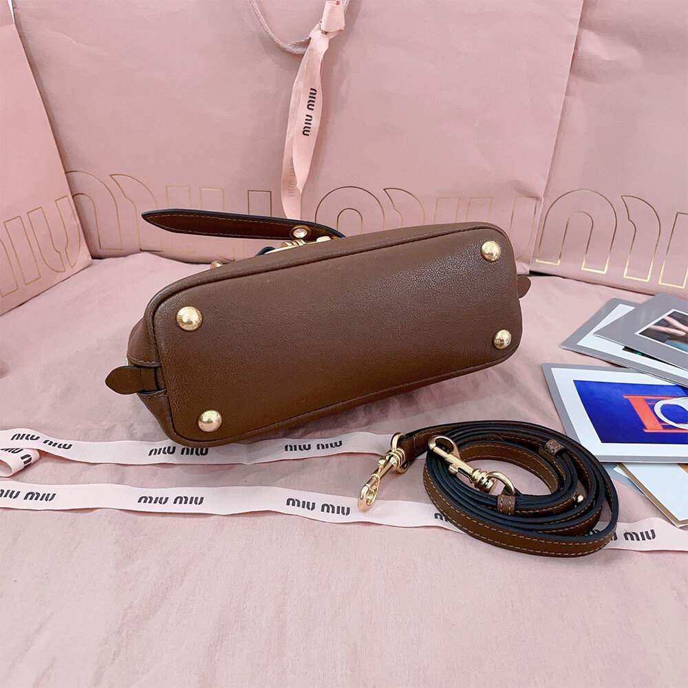 M1um1u Mini Aventure mini nappa leather bag(HIGH-END GRADE)