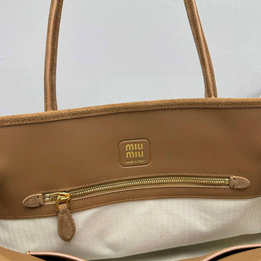 M1um1u Large Aventure suede bag(HIGH-END GRADE)