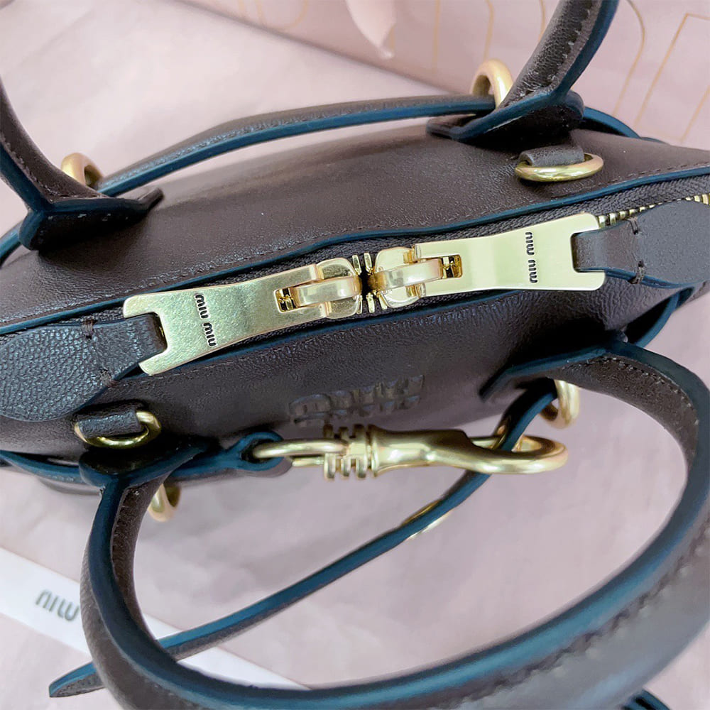 M1um1u Mini Aventure mini nappa leather bag(HIGH-END GRADE)