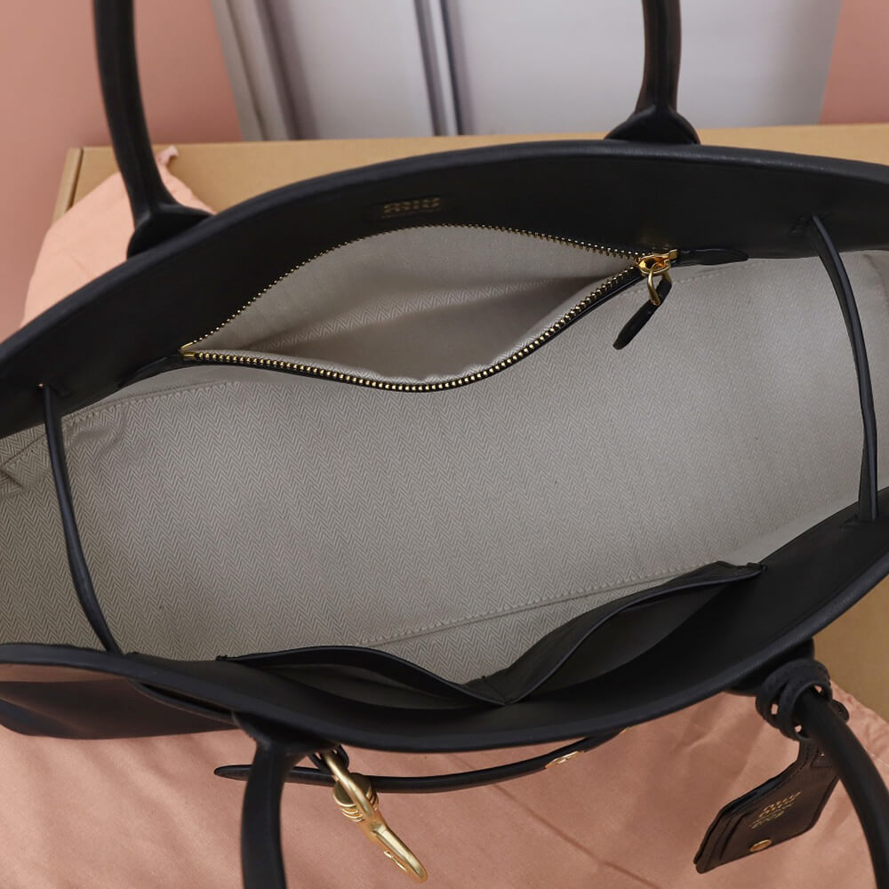 M1um1u Large Aventure nappa leather bag(HIGH-END GRADE)
